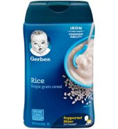 Gerber Cereal Baby Rice 8 oz