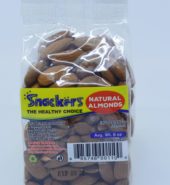 Snackers Almonds Natural 8 oz