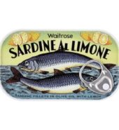Waitrose Sardines Al Limone 120g