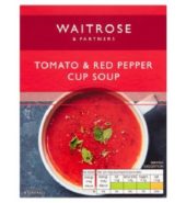 Waitrose Soup Creamy Tomato/Pepper 22g