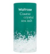 Waitrose Coarse Crystals Sea Salt 350g