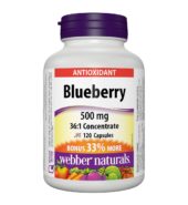 Webber Capsules Blueberry Concentrate 120s